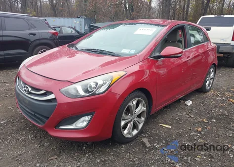 2014 Hyundai Elantra Gt из США, поврежденный, VIN KMHD35LH2EU218864
